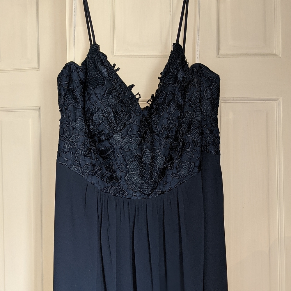 Brand new navy bridesmaid dress
